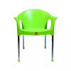 Cello Plastic Chair/Pipe Metallo 510 x 600 x 755mm