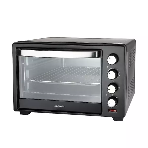 Decakila Oven Electric 38L With Rosting Function 1600W Keev010B 60 Mins Timer With Stay On Temperature Control 3 Heating Function Steel Handle 1 Decakila Oven Electric 38L With Rosting Function 1600W Keev010B 60 Mins Timer With Stay On Temperature Control 3 Heating Function Steel Handle