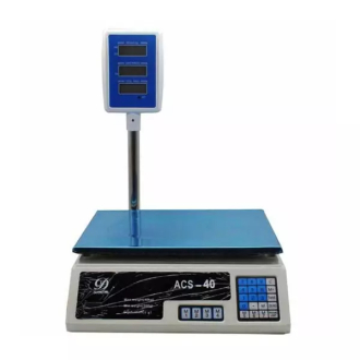 Commercial Electronic Digital Price Computing Platform Scale 200g - 40kg ACS-40