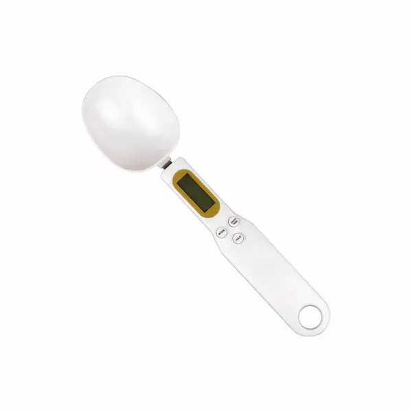 Electronic Digital Kitchen Measuring Spoon Scale 500G/0.1G Used For Milk, Tea, Flour, Spices And Seasoning With Lcd Display White 1 Electronic Digital Kitchen Measuring Spoon Scale 500G/0.1G Used For Milk, Tea, Flour, Spices And Seasoning With Lcd Display White