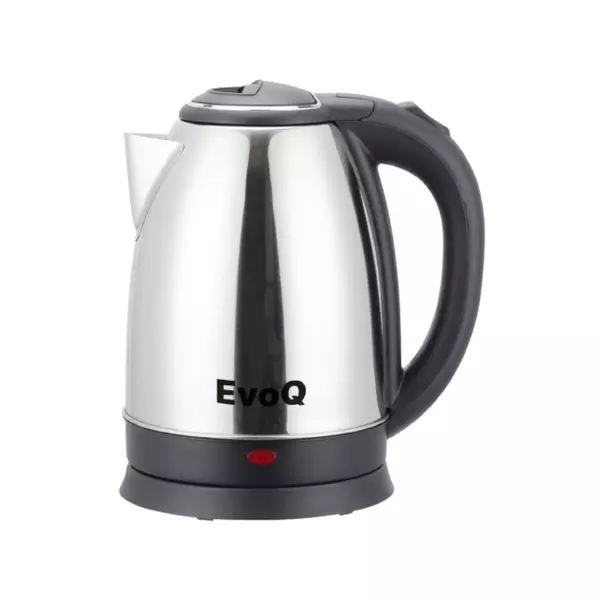 Evoq Kettle 1.8L - Power 220-240V, 50/60Hz, 1500W, Features Automatic/Manual Switch Off, Silver Finish, Ekt - 18Sb 1 Evoq Kettle 1.8L - Power 220-240V, 50/60Hz, 1500W, Features Automatic/Manual Switch Off, Silver Finish, Ekt - 18Sb