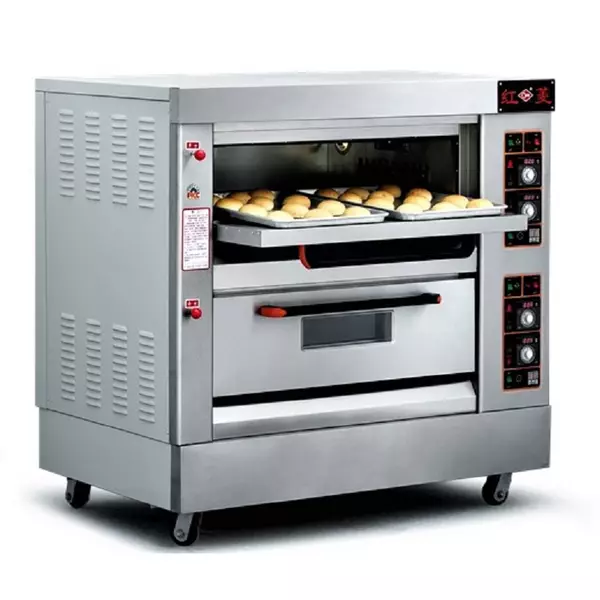 Generic Commercial Gas Baking Oven 2 Door 4 Trays 1 Generic Commercial Gas Baking Oven 2 Door 4 Trays