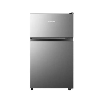 Hisense Refrigerator 87L Double Door Top Freezer, Compact Size, Energy Efficient, Functional Design, Modern Aesthetics, Silver H120TTS