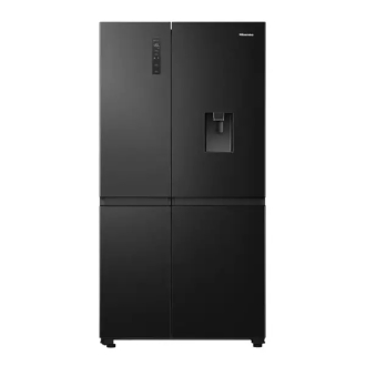 HISENSE FRIDGE Side By Side Refrigerator, Inverter & LED Touch 637 Litres H800SBWD