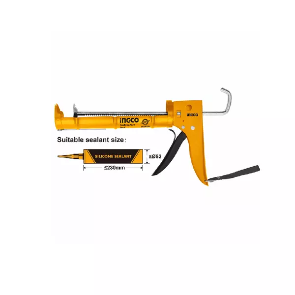 Ingco Caulking Gun 1.0Mm Hcg0909 1 Ingco Caulking Gun 1.0Mm Hcg0909