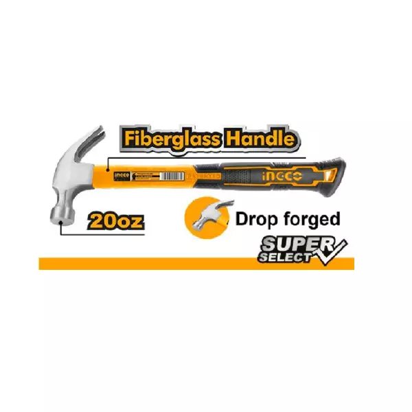 Ingco Claw Hammer 560G Hch80820 1 Ingco Claw Hammer 560G Hch80820