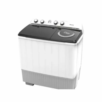 Hisense Washing Machine 10kg Manual, Twin Tub, Semi Automatic, Roller Jet, White WSXL101