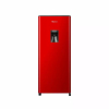 Hisense Refrigerator 177L Single Door, Water Dispenser, Chiller Zone, Anti Bacteria Door Seal, Recessed Handle, Red H235RRE-WD