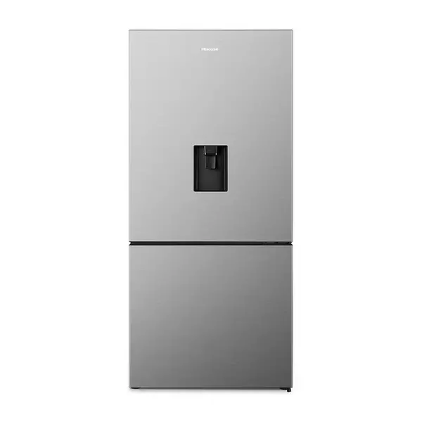 Hisense Refrigerator 463L, Double Door Bottom Freezer, With Water Dispenser, Precise Temperature Control, Multi-Airflow For Constant Temperature, A+ Energy Saving H610Bs-Wd