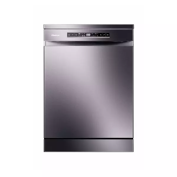 Hisense 15 Place Dishwasher With 8 Programs, Led Display, Touch Control, Stainless Steel Tub &Amp; Filter, Silver H15Dsl 1 Hisense 15 Place Dishwasher With 8 Programs, Led Display, Touch Control, Stainless Steel Tub &Amp; Filter, Silver H15Dsl
