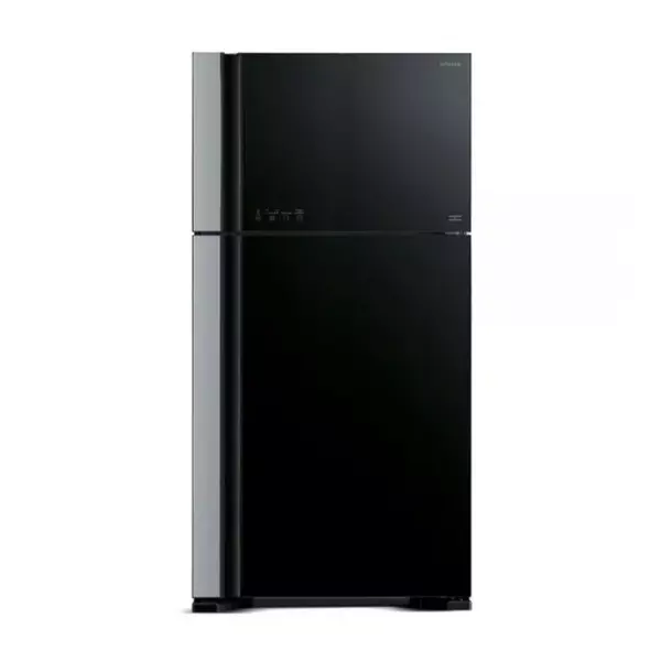 Hitachi Refrigerator 770L Double Door Top Freezer R-V860Pun1K Bbk 1 Hitachi Refrigerator 770L Double Door Top Freezer R-V860Pun1K Bbk