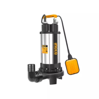 Ingco Sewage Submersible Pump 2200W 3.0HP Built-in Cutting Blade with Copper Wire Motor & Stainless Steel Pump Body SPDB22008