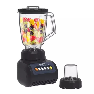 Kodtec Blender 1.5L with Plastic Jar & Mill 50g 300W Black KT-3007BL-B