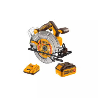 Ingco Cordless Circular Saw 20V with Brushless Motor & Adjustment Settings CSLI18511