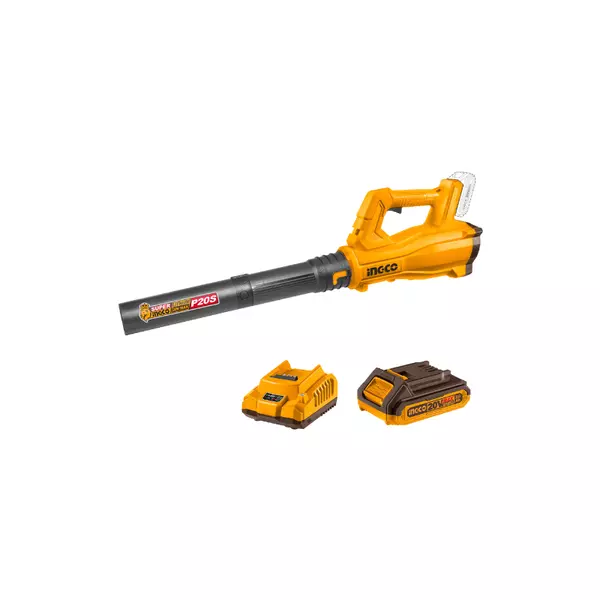Ingco Cordless Blower Lithium-Ion 20V With Charger &Amp; Battery Cabli203235 1 Ingco Cordless Blower Lithium-Ion 20V With Charger &Amp; Battery Cabli203235