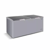 Bruhm Chest Freezer 477L Double Door with LED Light, Super Freezing & Power Indicator Function, Silver BCD-500M