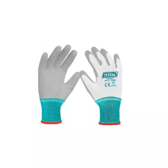 Total PU Coated Safety Gloves XL for Oil Environment TSPUG01
