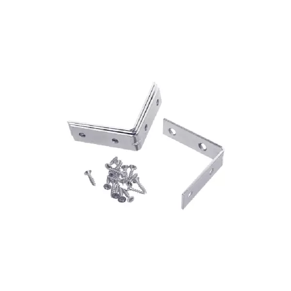 Total Corner Brace 50X50Mm 4Pcs Set With 16Pcs Fasteners Tcb2050 1 Total Corner Brace 50X50Mm 4Pcs Set With 16Pcs Fasteners Tcb2050