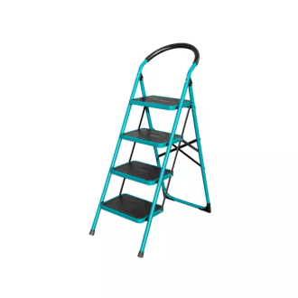 Total Steel Ladder 4 Steps 380x260mm Max Load 150Kg THLAD09041