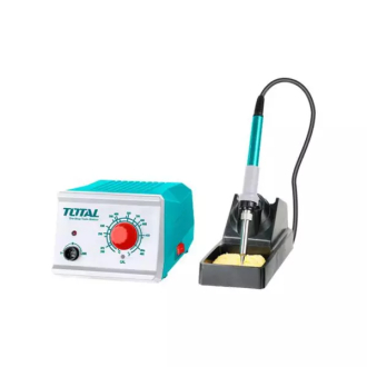 Total Soldering Station 60W 220-240V with Temperature Adjustment, Replaceable Tip, Preheat Time 1~2 Minutes TET160911