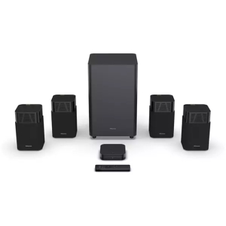 Hisense Home Theatre System 700W 4.1.2Ch with Wireless Subwoofer, Dolby Atmoss, DTS:X, Bluetooth 5.3 HT Saturn