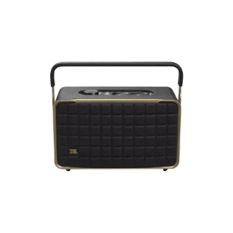 JBL Authentics 300 Portable Smart Home Speaker with Built-In Wi-Fi & Music Streaming, Voice Assist, Bluetooth Connectivity, Retro Design AUTHENTICS 300BLKUK