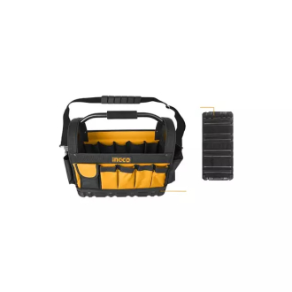 Ingco Tool Bag 16" with 21pcs Pockets, 1pc Hanger HTBGL01