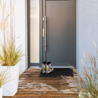 RMH Rubber Eye Mat 8mm Thickness 45x75cm