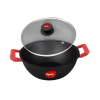 Pigeon Imperi Luxe Cast Iron Kadai 24cm – Natural Non-Stick, Toxin-Free & Durable Cookware Sap 16300