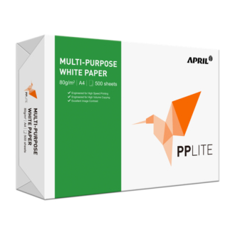 PP Lite Printing Paper - A4, 80 gsm, 500 Sheets, High-Quality Copy Paper for Everyday Use (Pack of 5 Reams)