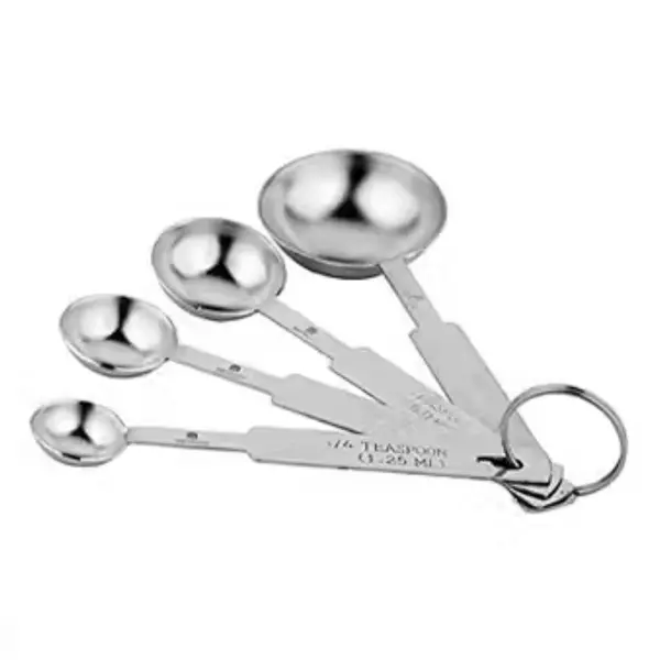 Apex Measuring Spoon Stainless Steel 4 Piece Set 571986 1 Apex Measuring Spoon Stainless Steel 4 Piece Set 571986