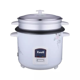 EvoQ Rice Cooker 1.8L, 700W, Non-stick pot  ERC - 18WH