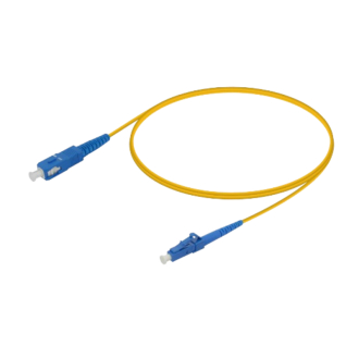 Fiber Patch Cord LC/UPC-SC/UPC Single Mode Simplex 1 Meter G657A1-LSZH