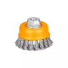Ingco Twist Wire Cup Brush with Nut 100mm WB21002