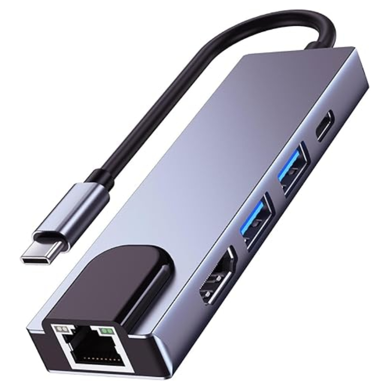 Generic Usb Type C 5 In 1 Usb 3.0 Ports 2, Lan Port 1, Hdmi Port 1, Type C Port 1 Rj45 2 Generic Usb Type C 5 In 1 Usb 3.0 Ports 2, Lan Port 1, Hdmi Port 1, Type C Port 1 Rj45