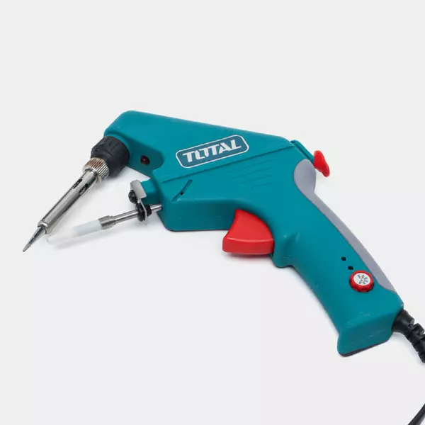 Total Soldering Gun 90W 220-240V, Temperature Adjustment, Preheat Time 20 Seconds Tet160732-8 1 Total Soldering Gun 90W 220-240V, Temperature Adjustment, Preheat Time 20 Seconds Tet160732-8