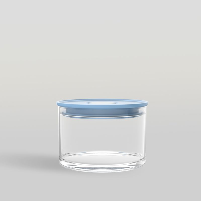 Ocean Norma Glass Jar Soft Blue 385Ml 5B23314G0001 1 Ocean Norma Glass Jar Soft Blue 385Ml 5B23314G0001