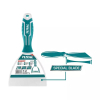 Total Putty Trowel 125mm Aluminum Head THT6831256