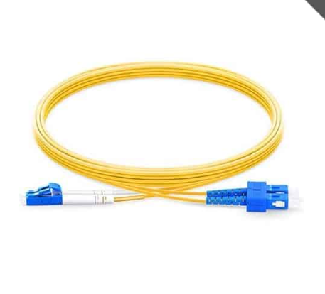 Fiber Patch Cord Lc/Upc-Sc/Upc Single Mode Duplex 1 Meter G657A1-Lszh 2 Fiber Patch Cord Lc/Upc-Sc/Upc Single Mode Duplex 1 Meter G657A1-Lszh