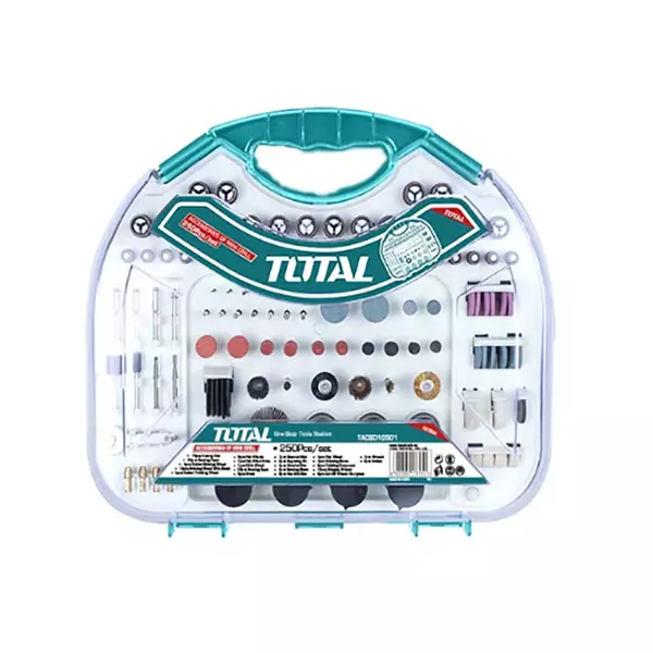 Total Drill Bits Accessories 250Pcs Mini Tacsd12501 1 Total Drill Bits Accessories 250Pcs Mini Tacsd12501