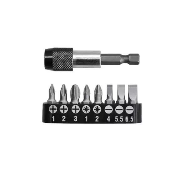 Total Screw Driver Bit 9Pcs Set Tacsd3091 1 Total Screw Driver Bit 9Pcs Set Tacsd3091