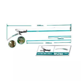 Total Garden Pruner & Extendable Pole Saw THEPS25281