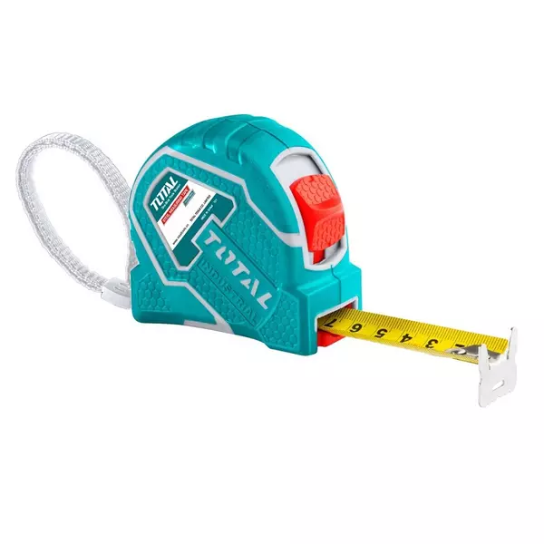 Total Steel Measuring Tape 5M X 19Mm Double Hook Tmt126651 1 Total Steel Measuring Tape 5M X 19Mm Double Hook Tmt126651