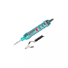 Total Automotive Circuit Tester DC 1-100V with Digital Display, Flashlight, Backlight, 2pcs AAA Batteries THTS41001