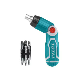 Total Ratchet Screwdriver Set 13in1 TACSD30136