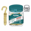 Total Raw Bolt Anchor With Hook M6 16pcs WJHA0607531