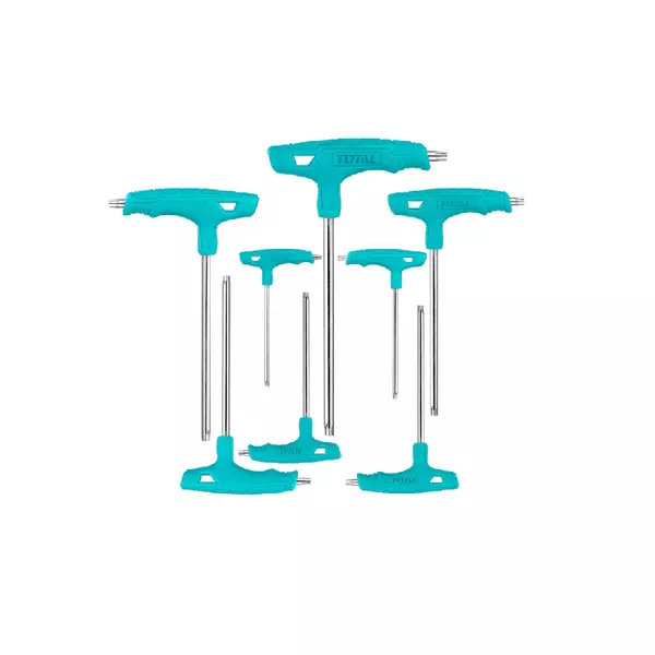 Total Torx Wrench Allen Key T-Handle 8Pcs Set Thhw80836 1 Total Torx Wrench Allen Key T-Handle 8Pcs Set Thhw80836