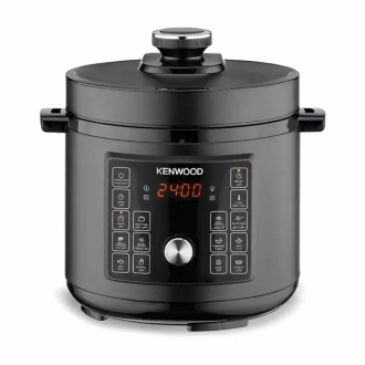 Kenwood Electric Pressure Cooker 8L 1300W 16-In-1 Multifunctional Programmable Multicooker With Safety Feature, 16 Smart Cook Programs, Manual Function For Personalised Recipes PCM95.000BK