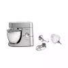 Kenwood Kitchen Machine 6.7l Steel Bowl with Cover 1500w Km023 - Steel Body With Cover Metal Gear 3 Blades Whisk, Dough, Hook And Beater