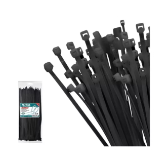Total Cable Ties 150 x 2.5mm Black THTCTB15025 (100pcs Set)